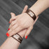 Infinity unendlichkeit Lederarmband Herren Damen Uniqal unendlichkeitszeichen